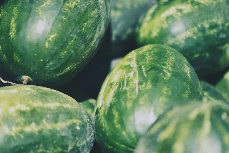 Watermelon contains high amounts of the amino acid citrulline, which may improve blood circulation.