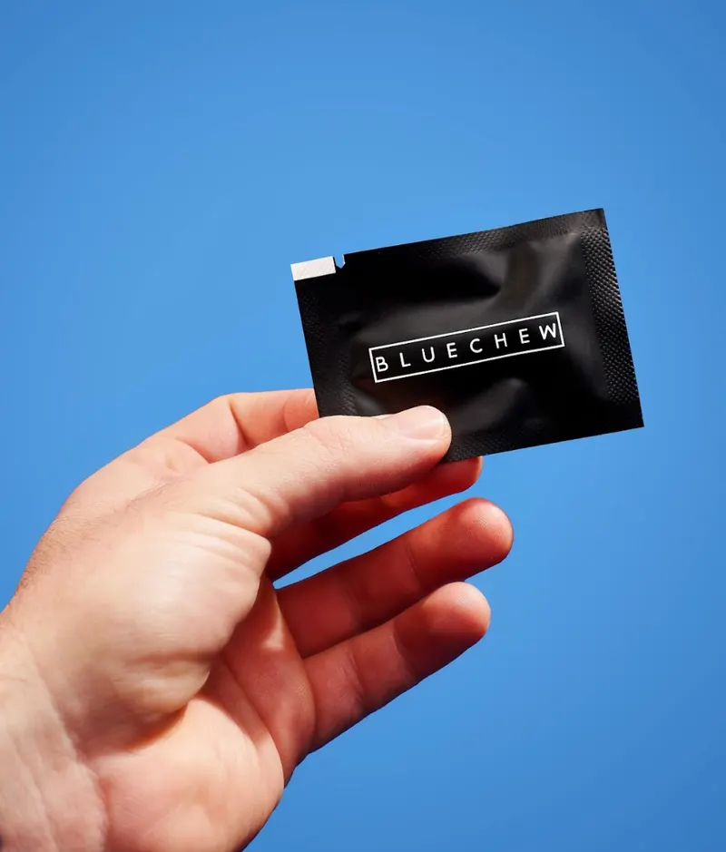 SIl packet in hand 