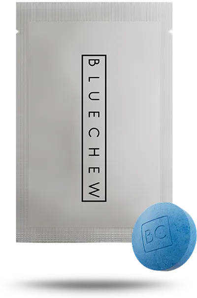 bluechew tad packet with blue pill