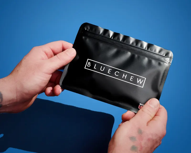 Taking BlueChew with a healthy diet may improve erections