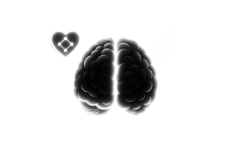 Brain arousal illustration