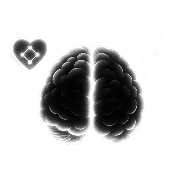 Brain arousal illustration