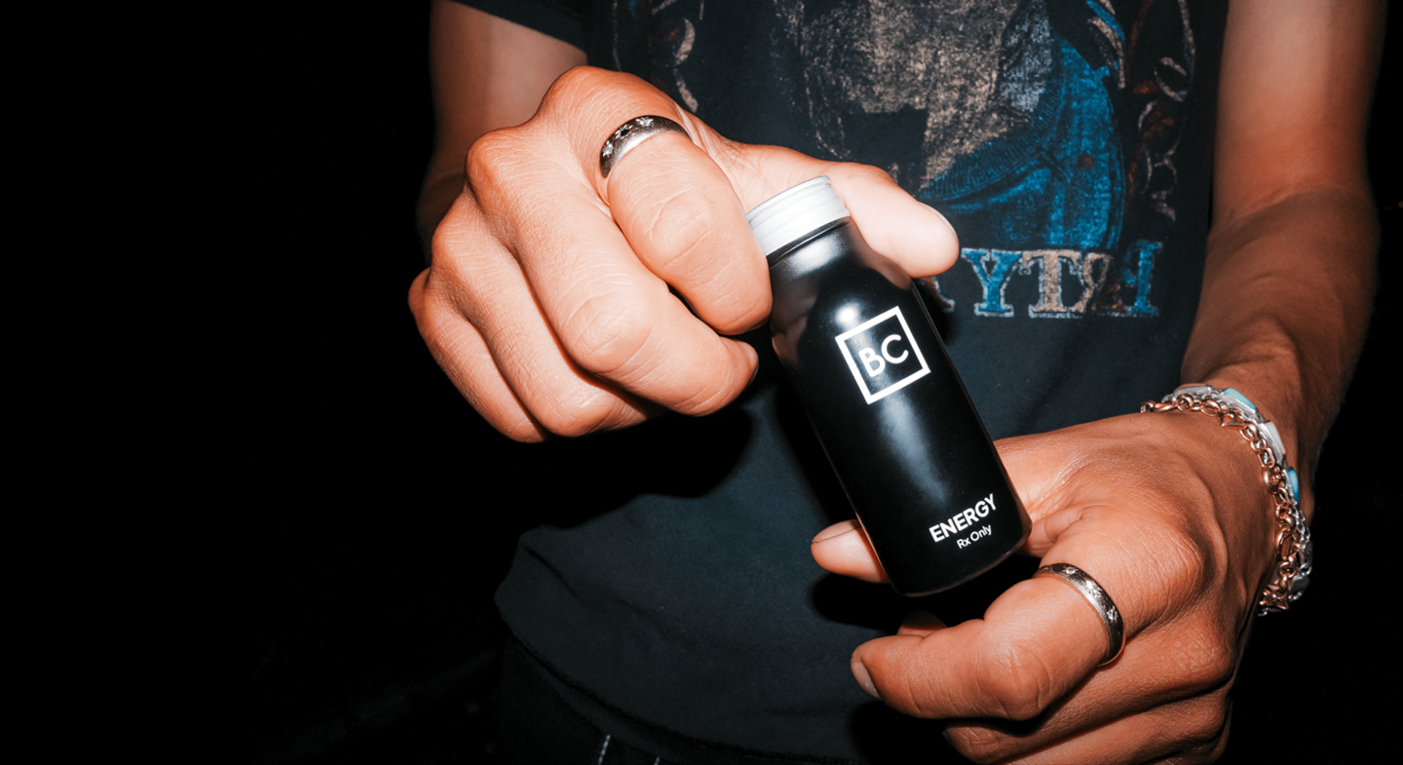 Couple enjoying energy boost from BlueChew Energy